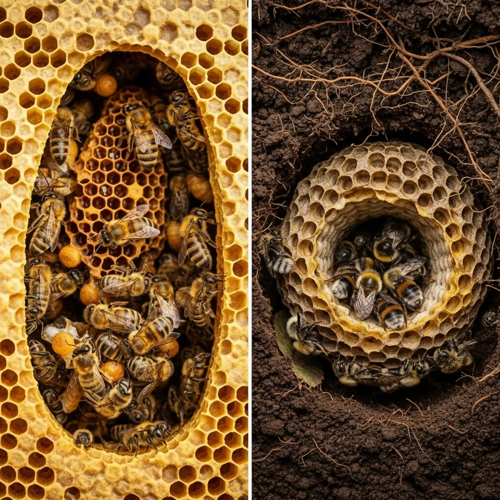 Honey Bee vs Bumblebee: Amazing Pollination Differences