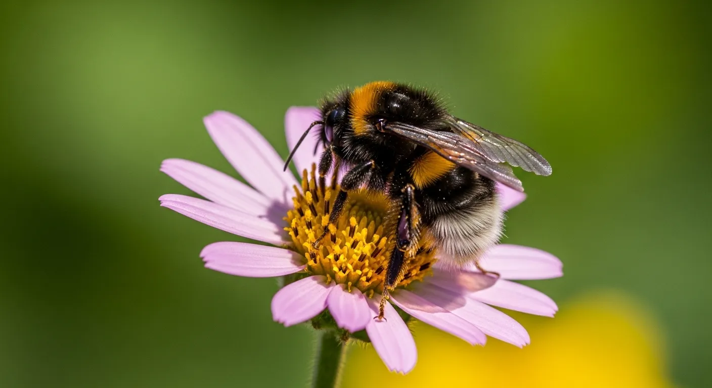 How long do bumble bees live - bumblebee on flower in garden
